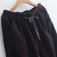 Corduroy pants winter new loose Korean version of the retro velvet Korean women Lunan pants