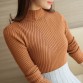 gkfnmt Sweater Fashion 2018 Women Pullovers Shirt Winter Tops Shirt Women Fall Knitted Pullovers Long Sleeve Jumper Pull Femme